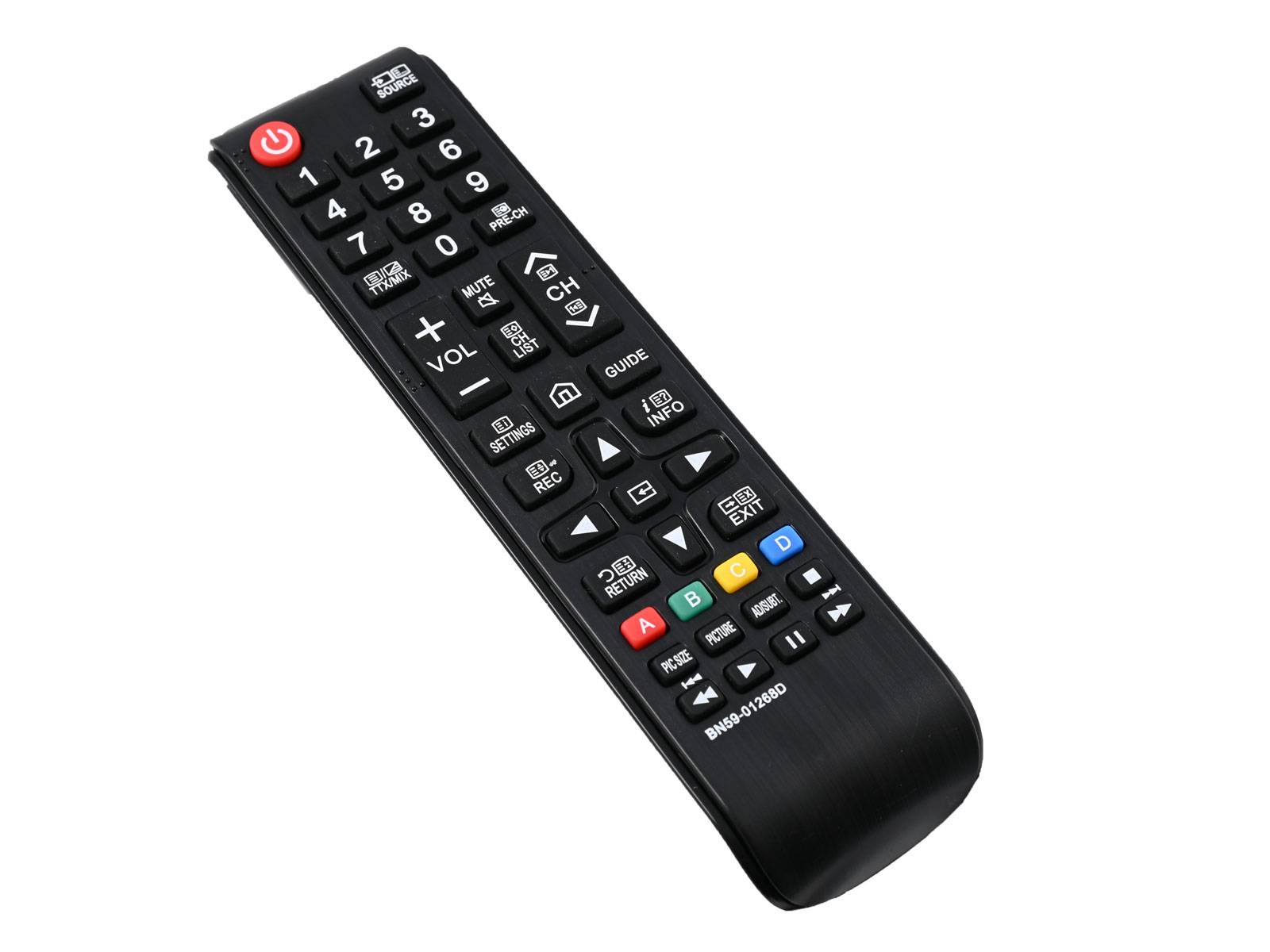 azurano Fernbedienung für SAMSUNG BN59-01268D / BN5901268D für MU-Serie - UE40MU6100 UE40MU6120 UE40MU6195 UE40MU6199