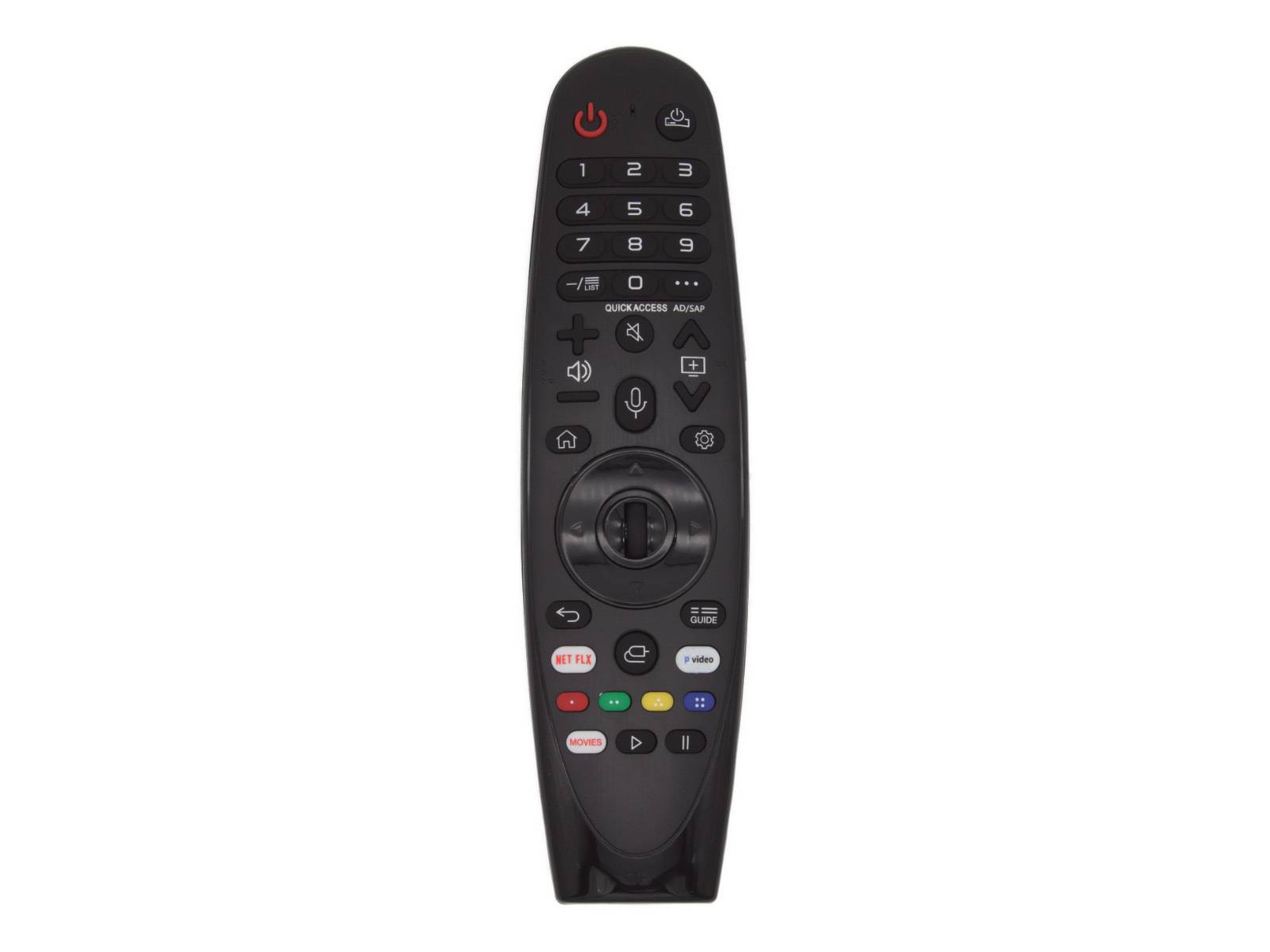 azurano Fernbedienung Magic Remote AN-MR19BA, AKB75635301 für 2019 LG Smart TV mit Sprachsteuerung, Mausfunktion,