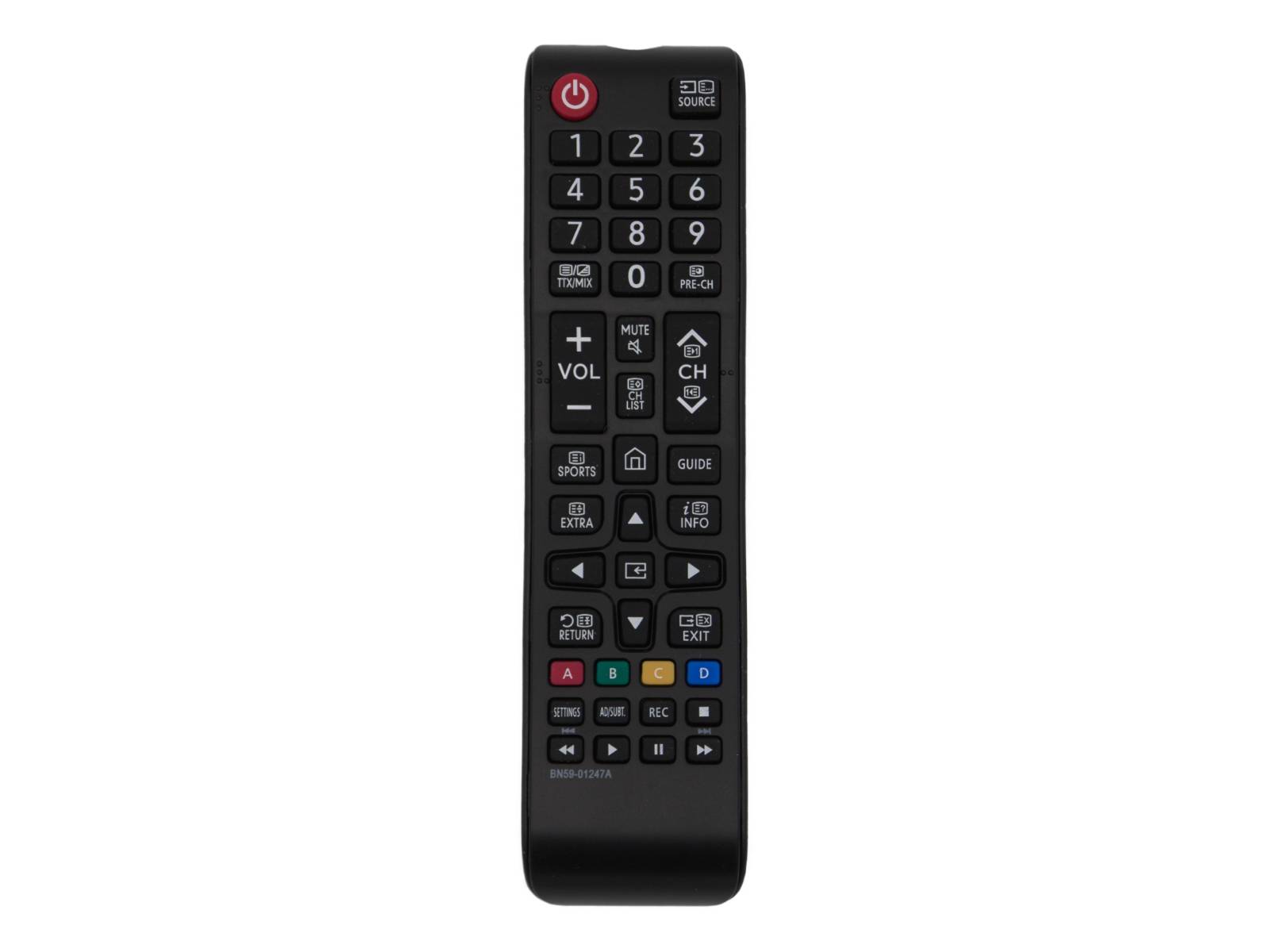 azurano Fernbedienung für SAMSUNG BN59-01247A, BN5901247A für Universal Remote für UA-, UE-, UN-, LE-, LA-, LE-Serie