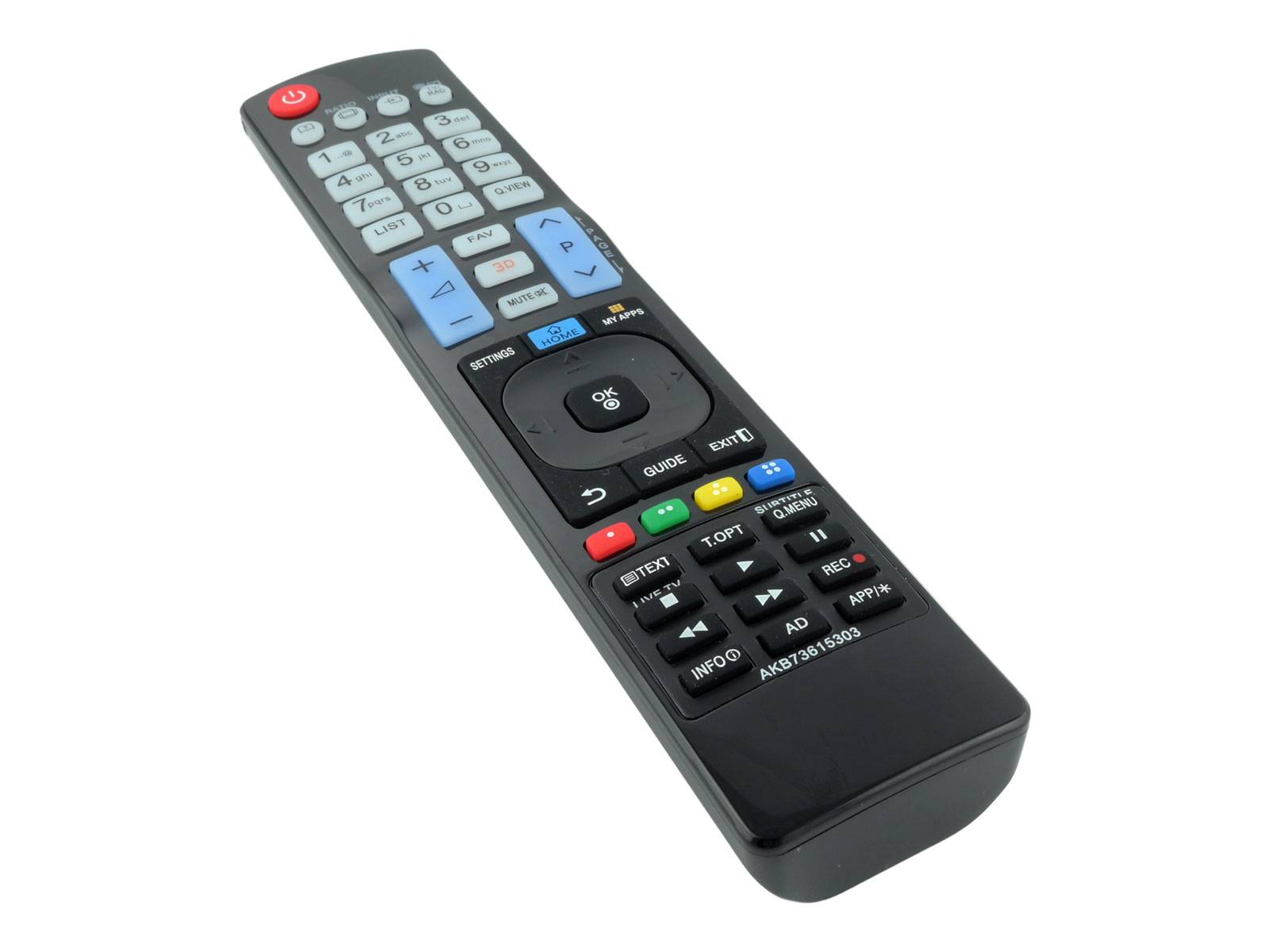 azurano Fernbedienung AKB73615303 für LG Smart TV - Ersetzt auch AKB73615302 AKB73615361 AKB73615362 AKB69680403