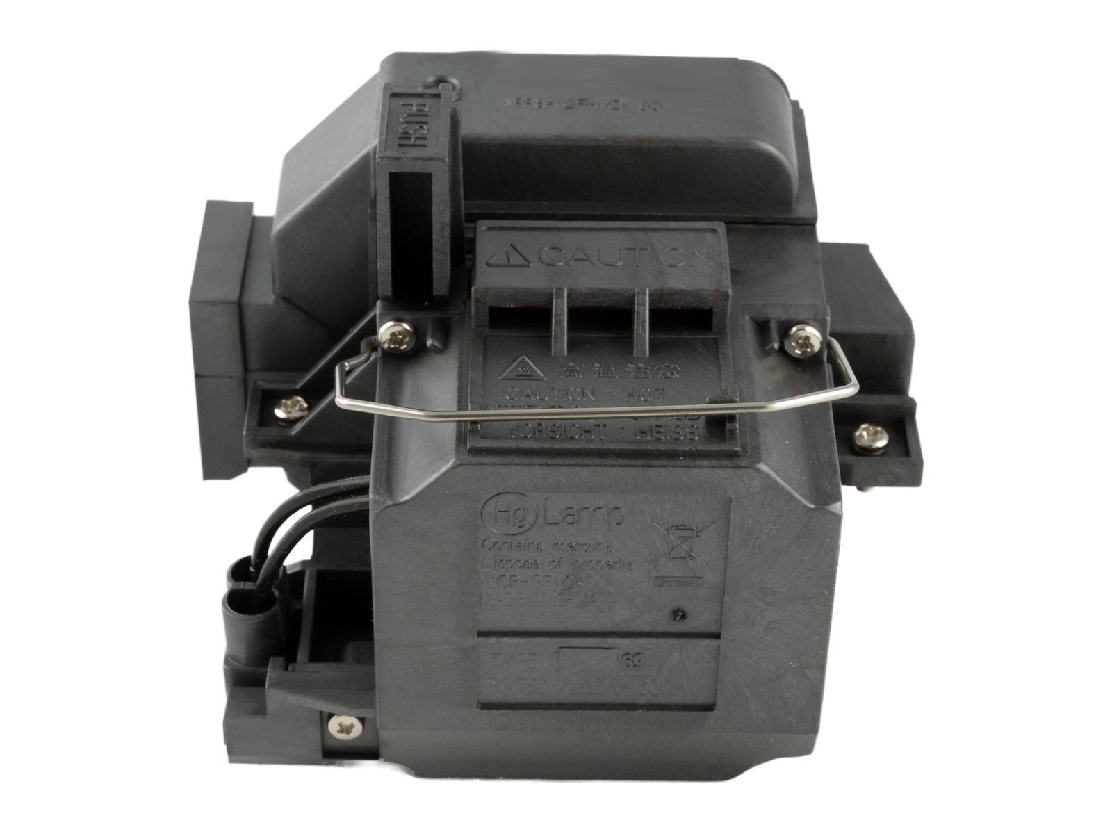 azurano Beamerlampe für EPSON ELPLP69, V13H010L69 Ersatzlampe mit Gehäuse