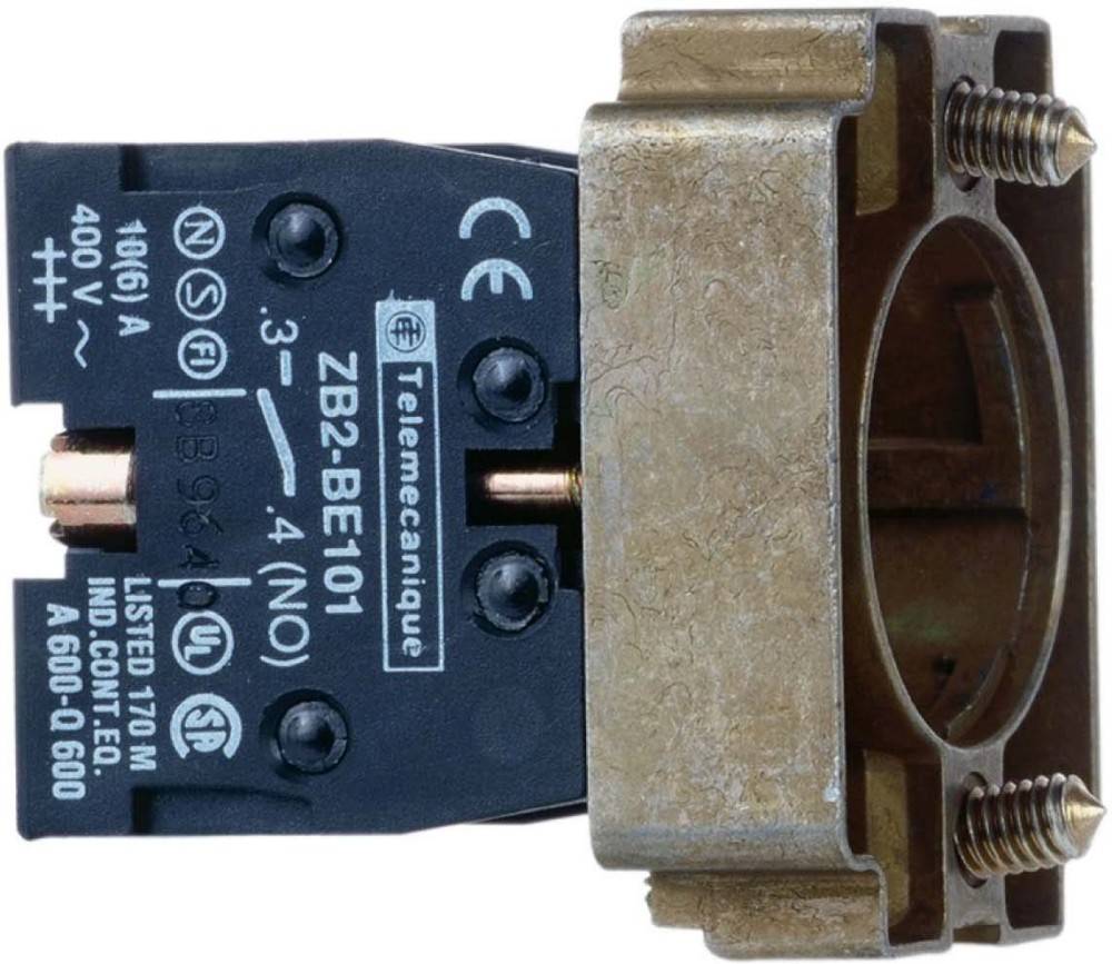 Eine Nahaufnahme eines industriellen Elektroschalters mit der Bezeichnung 