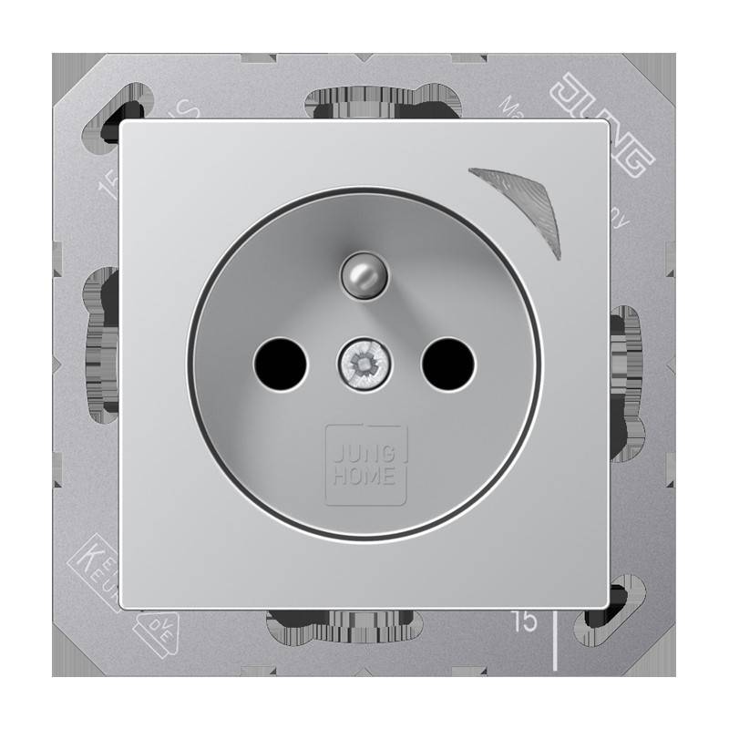 Jung Steckdose BT A 1521 F SE AL