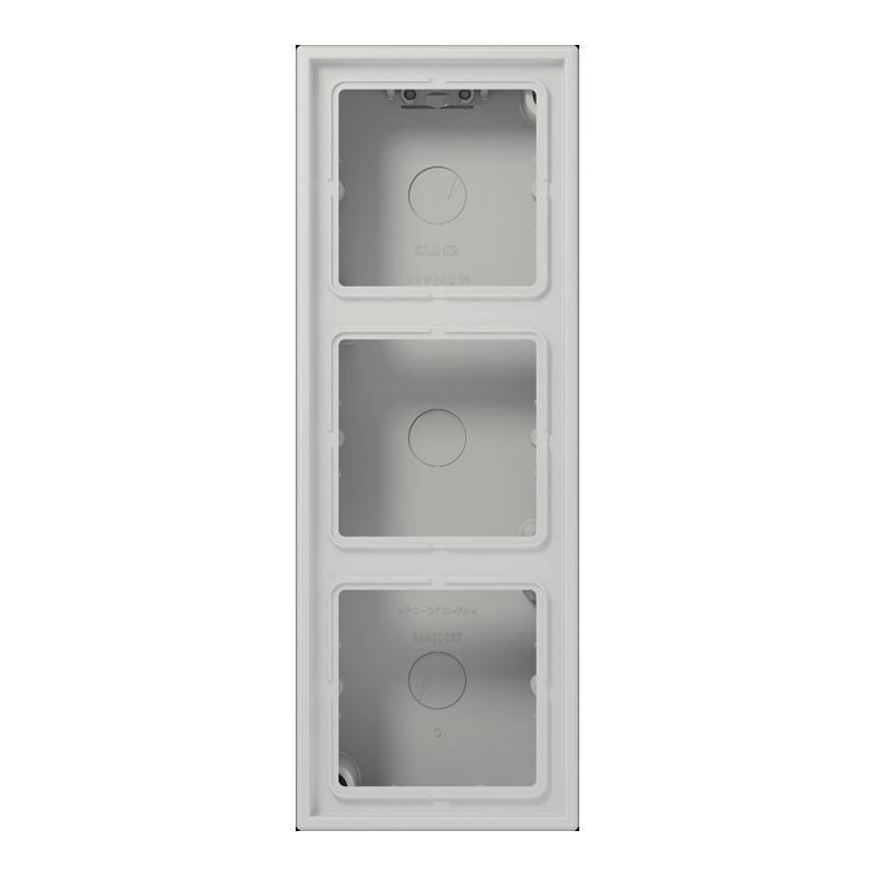 Jung Aufputz-Kappe 3fach lgr LS 583 A LG