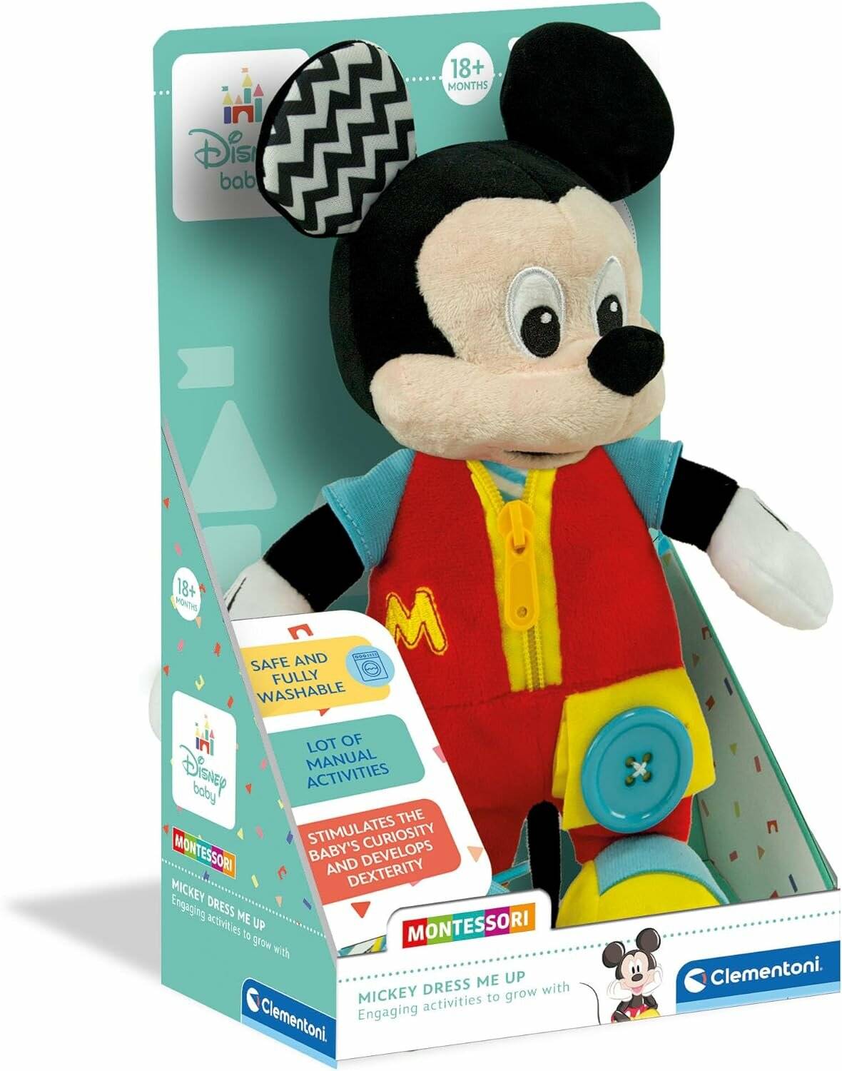 Clementoni Baby Mickey - Dress me up, Spielfigur