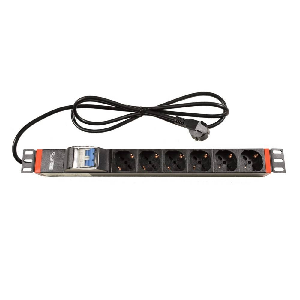 Televes 19" Steckdosenleiste USDL6SA