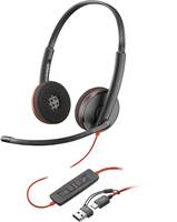 HP - Poly Blackwire 3220 - Blackwire 3200 Series - Headset