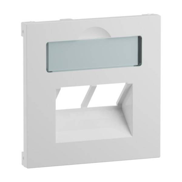 Vaddio SEANO Abdeckung 2x RJ45 f 765159 Datendosen Fremdfabrikate Ultraweiß 5