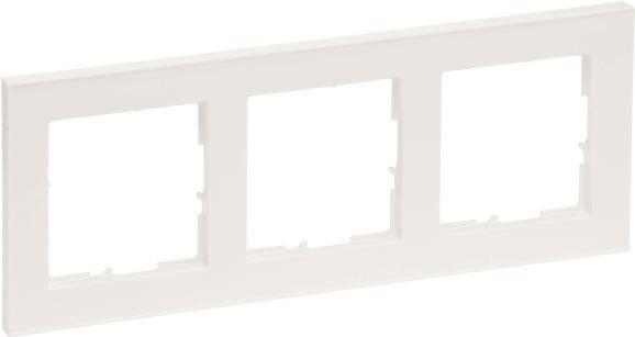 Legrand SEANO+, 3-fach Rahmen, Ultraweiss, 1 Stk.