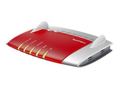 AVM FRITZ!Box 7490 - - Wireless Router - - DSL-Modem 4-Port-Switch - 1GbE - Wi-Fi 5 - Dual-Band - VoIP-Telefonadapter (D