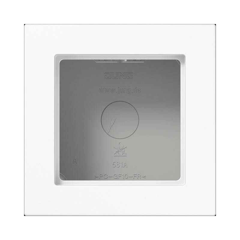 Jung Aufputz-Kappe 1fach A 5581 BF A WW