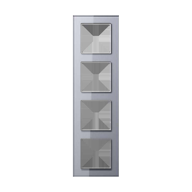 Jung Glasrahmen 4fach AC 584 GL KG