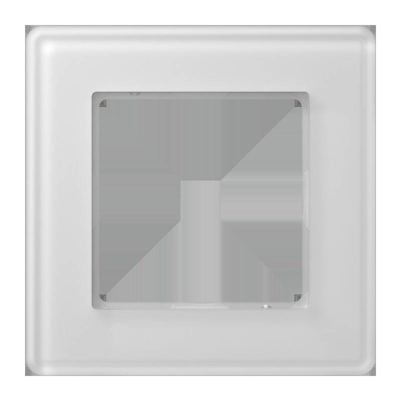 Jung Glasrahmen 1fach AV 581 GLM WW