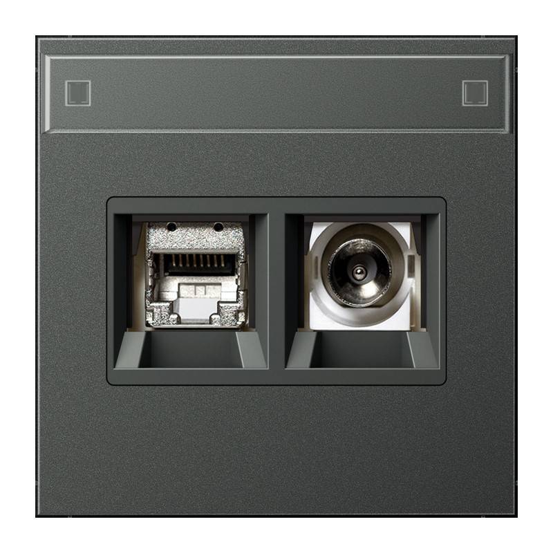 Jung Smart-TV-Anschlussdose 2f MMD AL 4521 AN