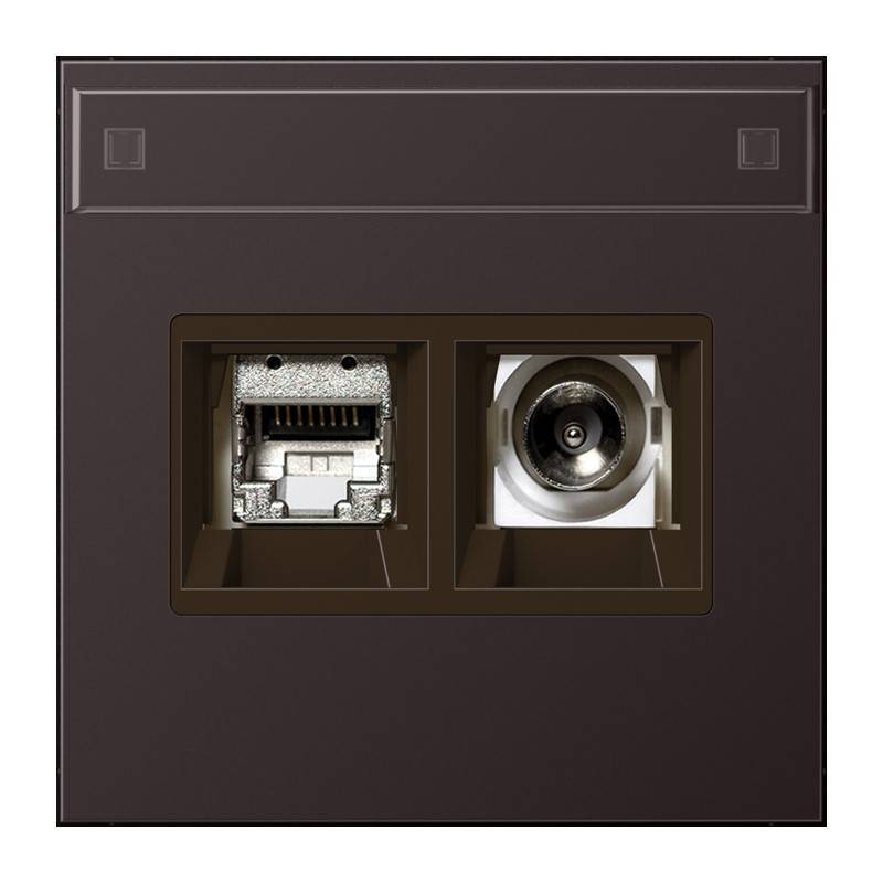 Jung Smart-TV-Anschlussdose 2f MMD AL 4521 D