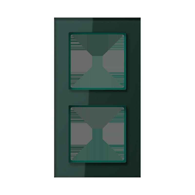 Jung Glasrahmen 2fach AC 582 GL SG