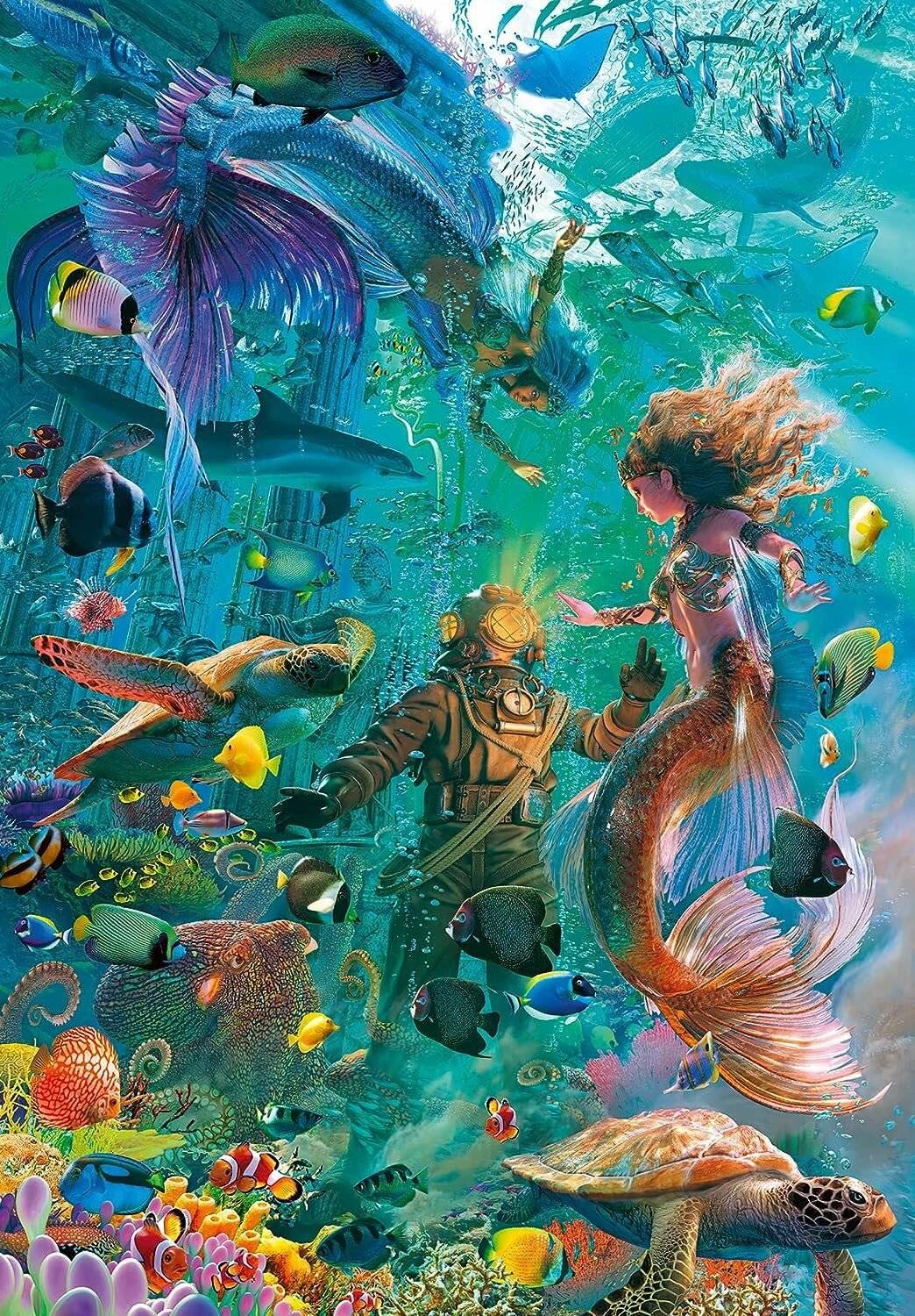 RAVENSBURGER Unterwasser Kö nigreich Puzzle 9000 Teile