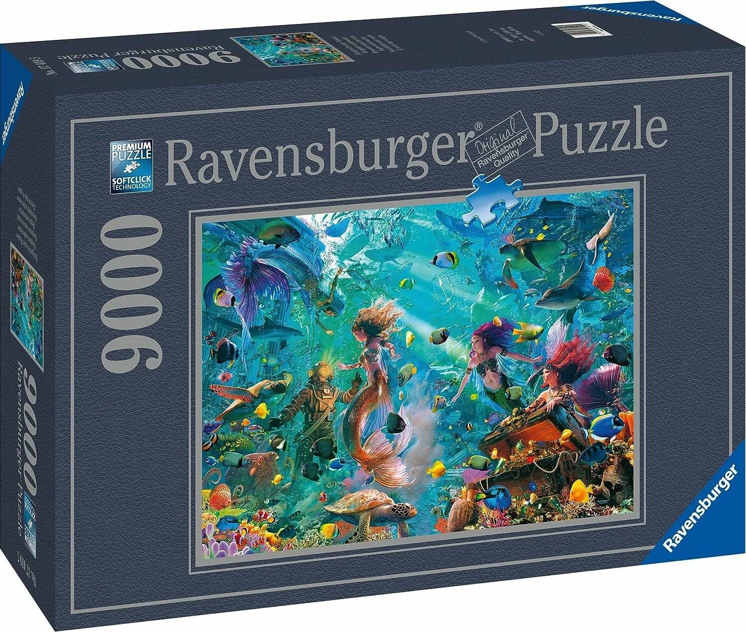 RAVENSBURGER Unterwasser Kö nigreich Puzzle 9000 Teile
