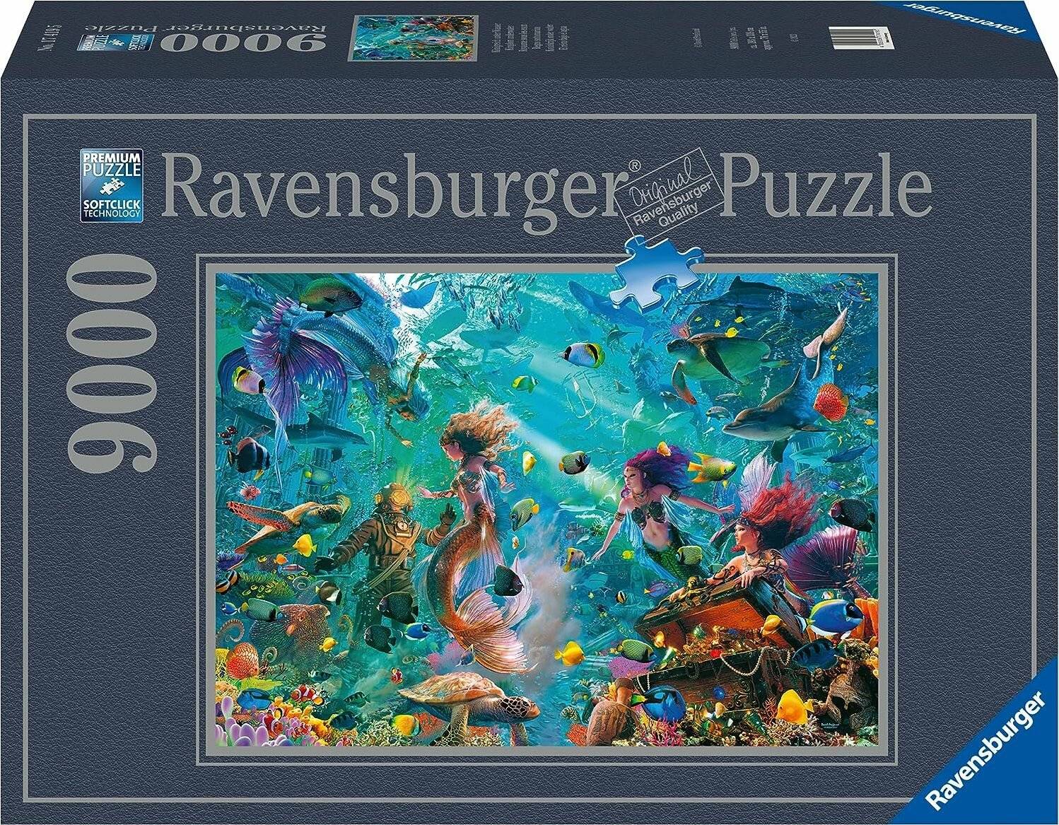 RAVENSBURGER Unterwasser Kö nigreich Puzzle 9000 Teile