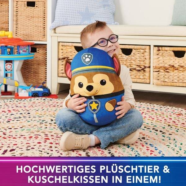 PAW PATROL GUND Trend Squishy Chase 30 cm Plüschtier Kuschelkissen 1+