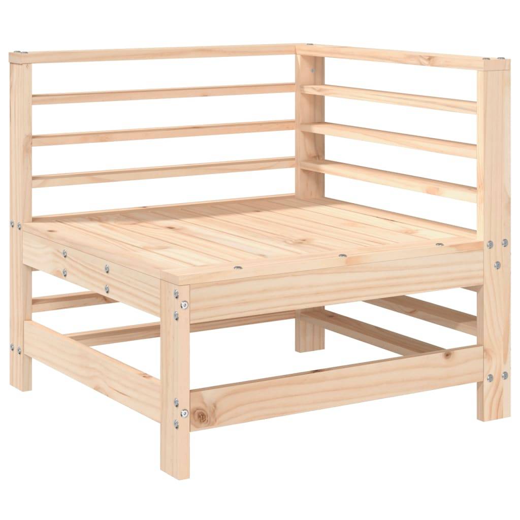 vidaXL 8-tlg. Garten-Lounge-Set Massivholz Kiefer