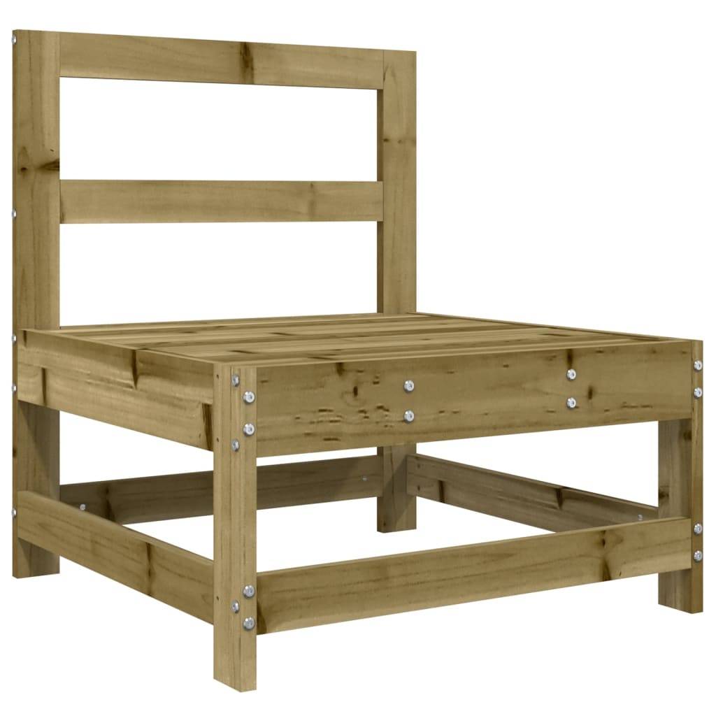 vidaXL 4-tlg. Garten-Lounge-Set Kiefernholz Imprägniert