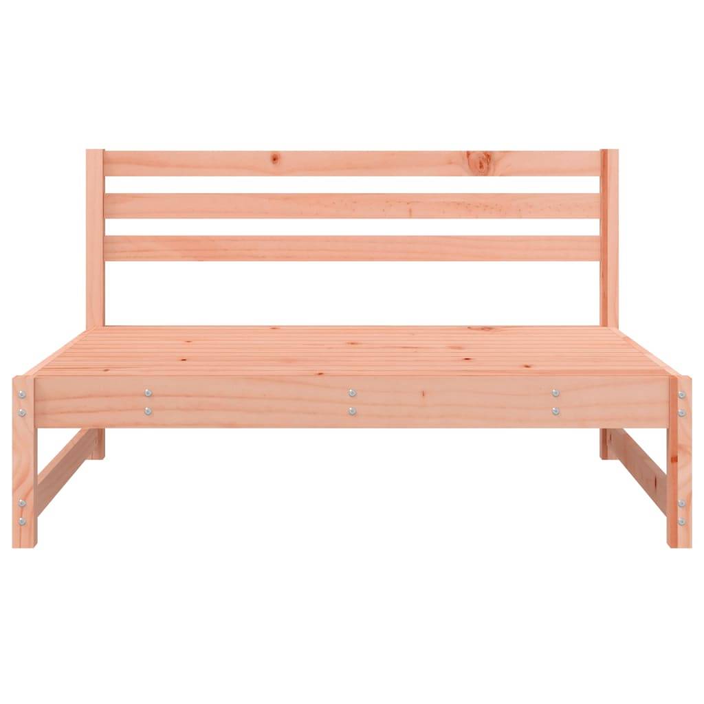 vidaXL Garten-Mittelsofas 2 Stk. 120x80 cm Massivholz Douglasie