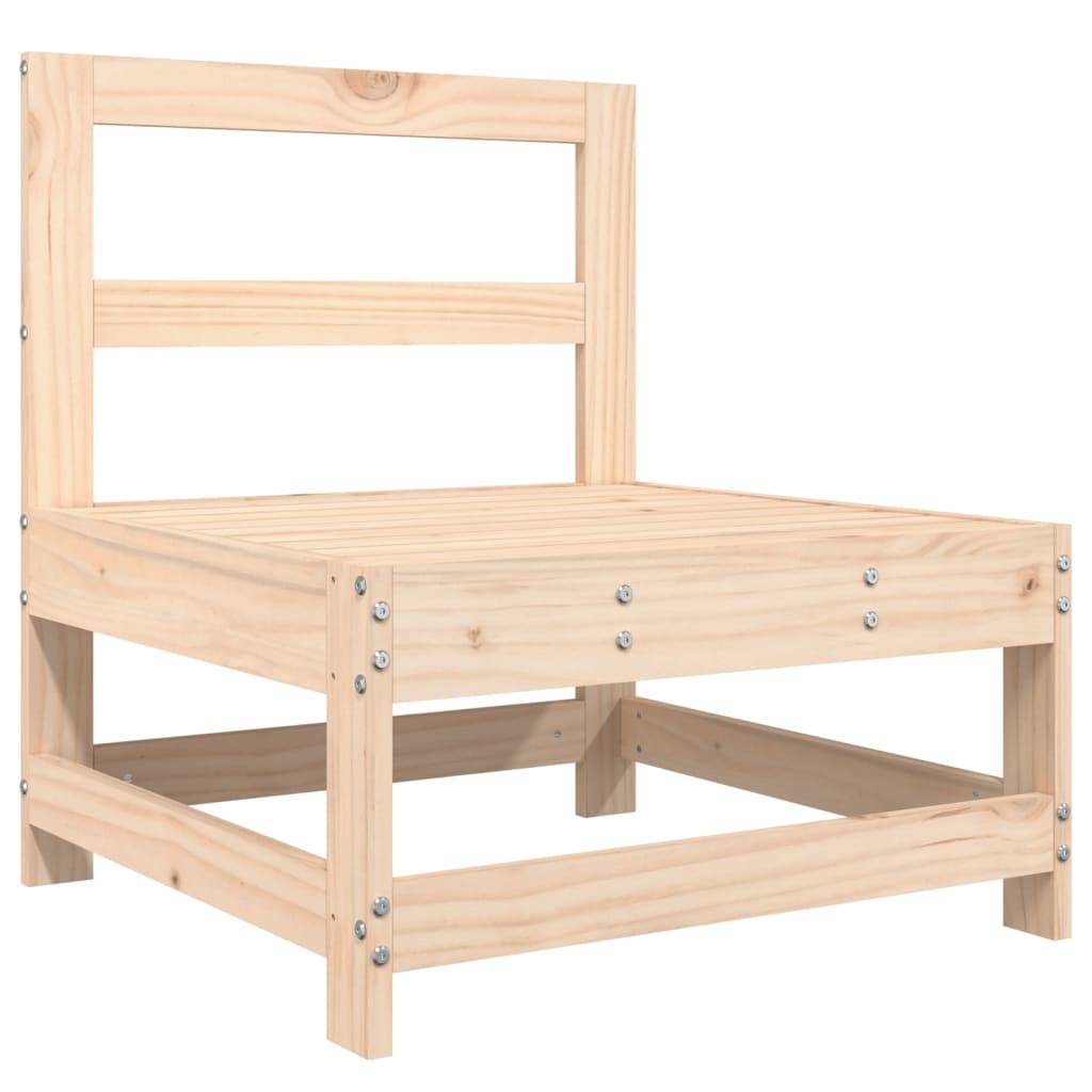 vidaXL 8-tlg. Garten-Lounge-Set Massivholz Kiefer