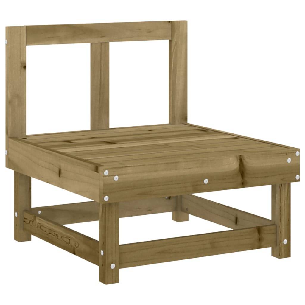 vidaXL 4-tlg. Garten-Lounge-Set Kiefernholz Imprägniert