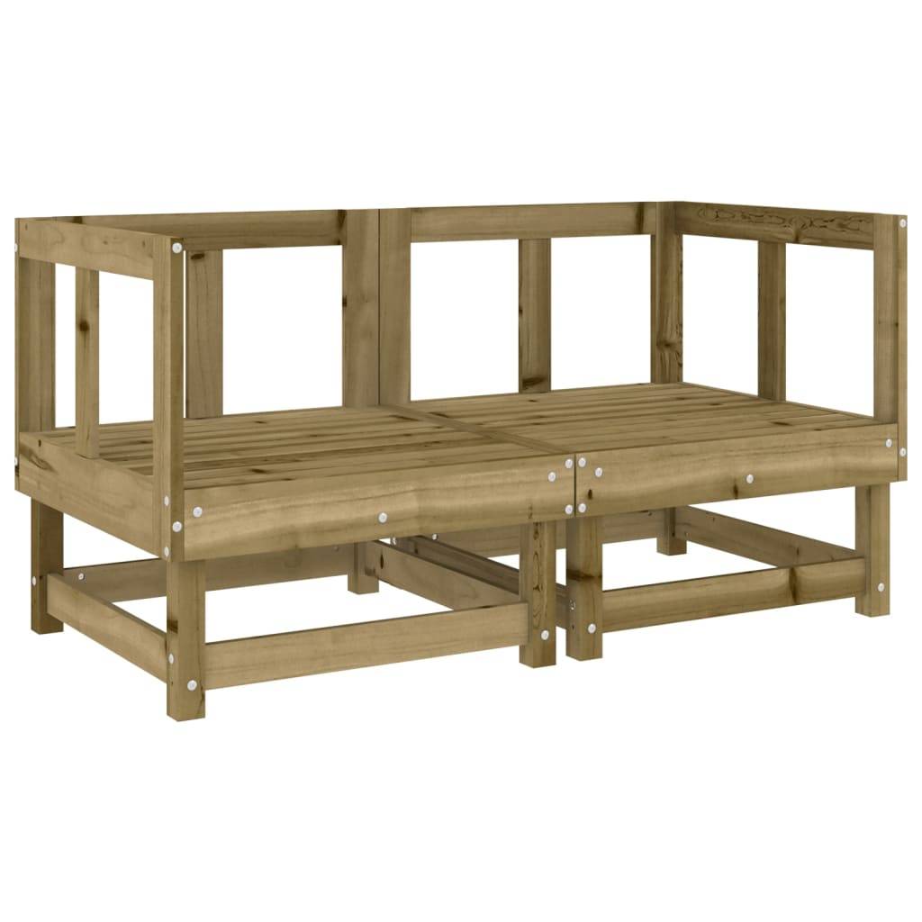 vidaXL 7-tlg. Garten-Lounge-Set Kiefernholz Imprägniert