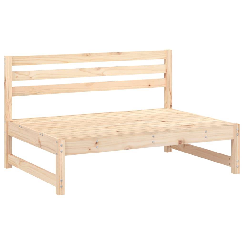 vidaXL 4-tlg. Garten-Lounge-Set Massivholz Kiefer