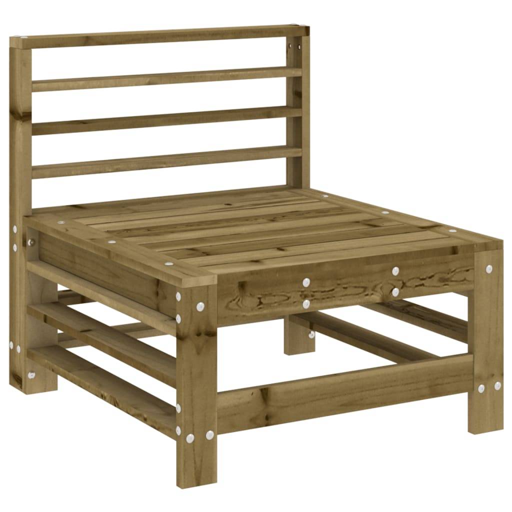 vidaXL 6-tlg. Garten-Lounge-Set Imprägniertes Kiefernholz