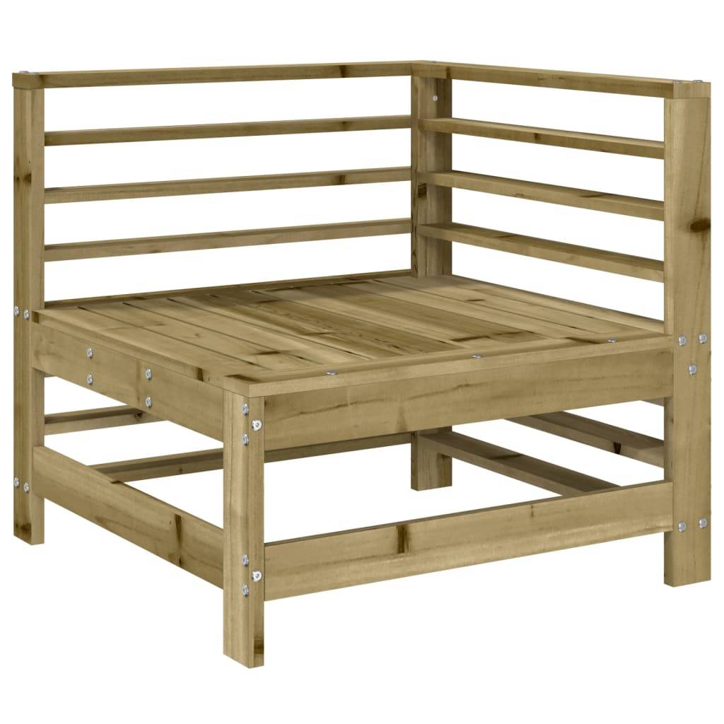 vidaXL 6-tlg. Garten-Lounge-Set Imprägniertes Kiefernholz