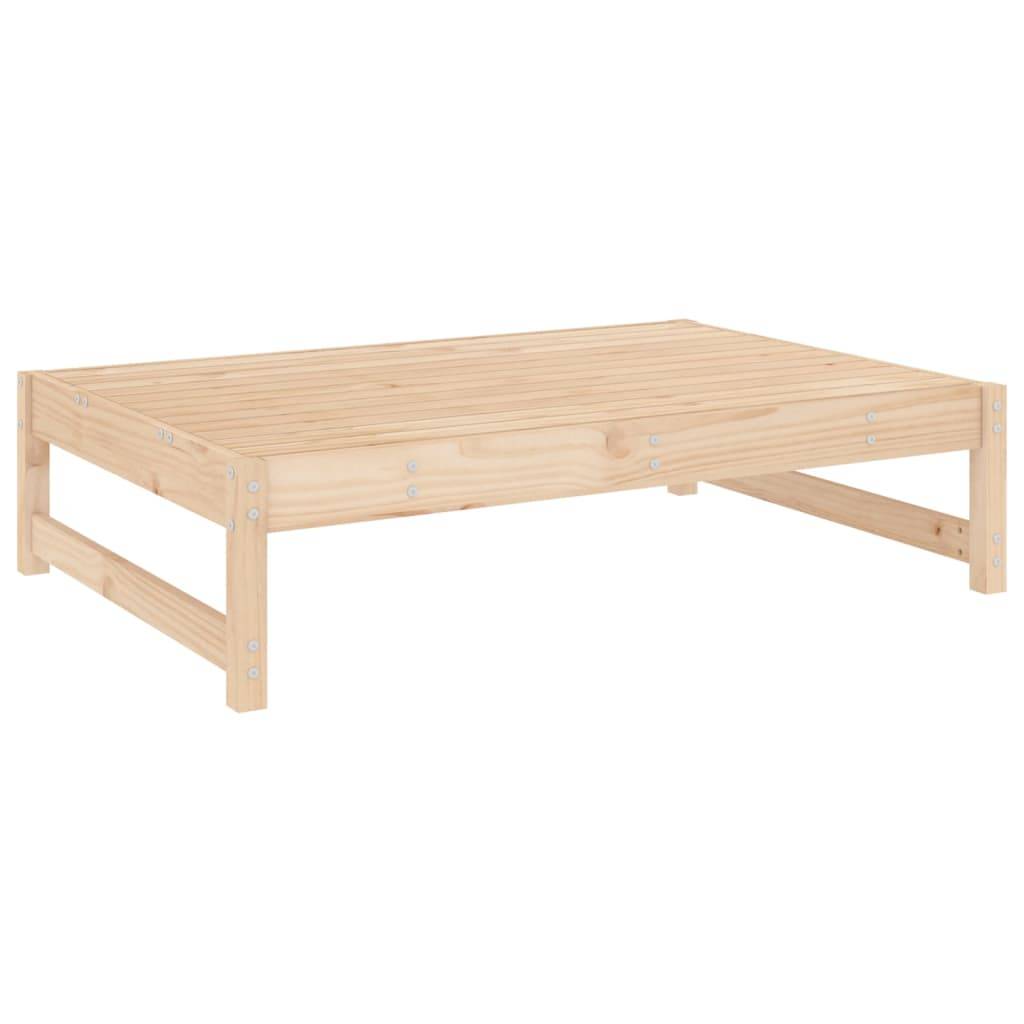 vidaXL 4-tlg. Garten-Lounge-Set Massivholz Kiefer