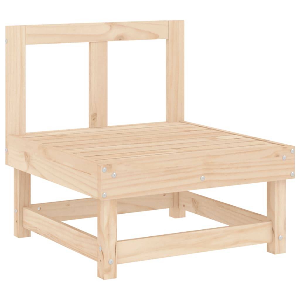 vidaXL 5-tlg. Garten-Lounge-Set Massivholz Kiefer