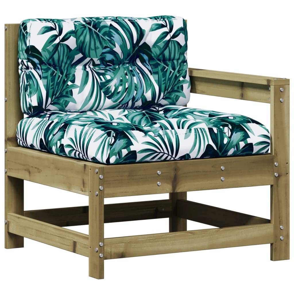 vidaXL 8-tlg. Garten-Lounge-Set mit Kissen Imprägniertes Kiefernholz