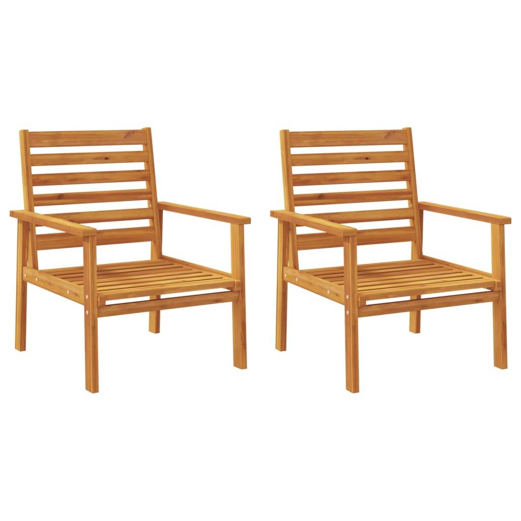 vidaXL 5-tlg. Garten-Lounge-Set Massivholz Akazie
