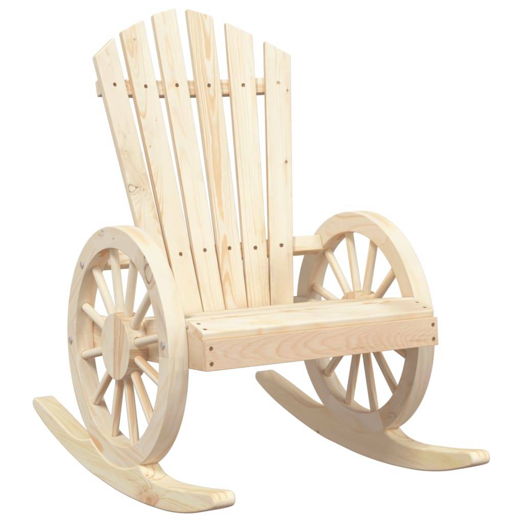 vidaXL 3-tlg. Garten-Lounge-Set Massivholz Tanne