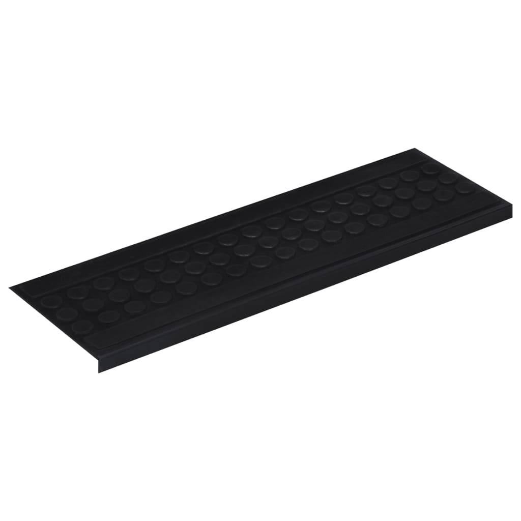 vidaXL Stufenmatten 5 Stk. 25x75 cm Gummi