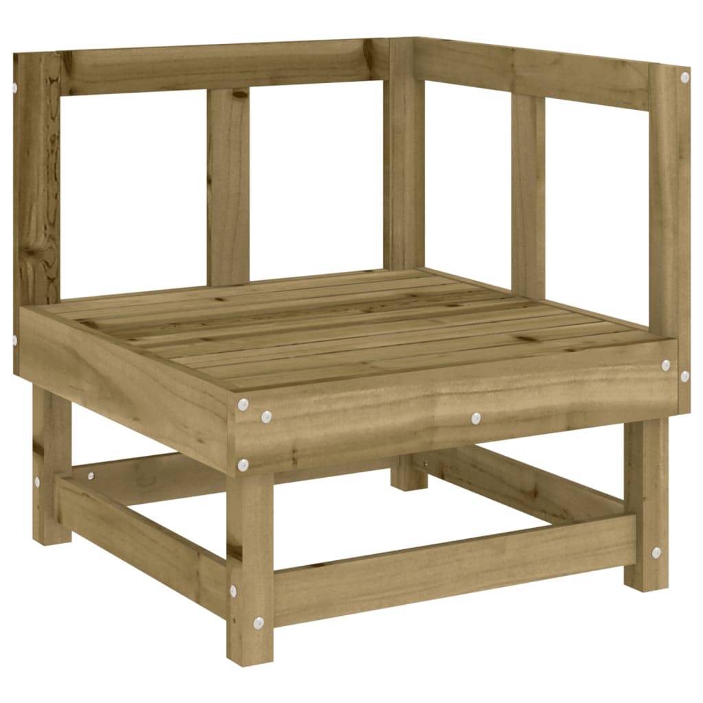 vidaXL 4-tlg. Garten-Lounge-Set Kiefernholz Imprägniert