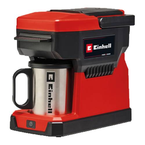 EINHELL TE-CF 18 Li-Solo - Akku-Kaffeemaschine (18V Power X-Change | Filer & Pad | Wasserbehälter 240 ml | inkl.