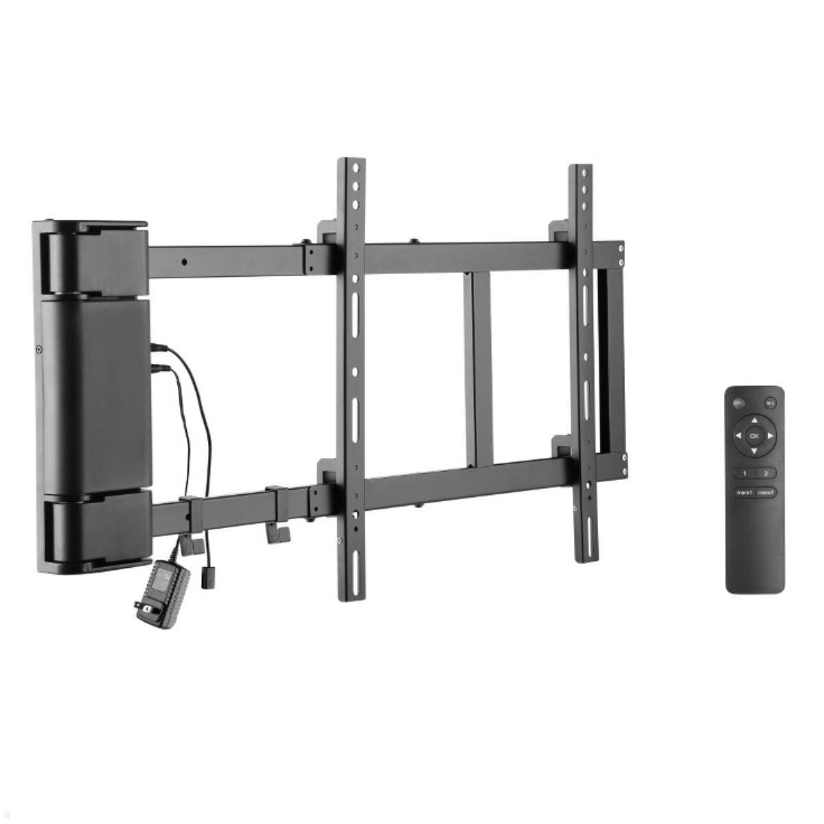 MonLines MSM03 elektrisch schwenkbare TV Wandhalterung mit Infrarot FB