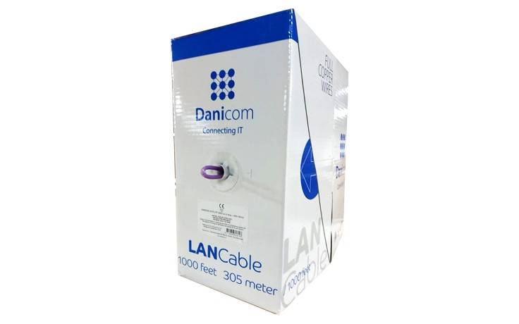 Danicom - DANICOM CAT6 UTP 305m Starrleiter - LSZH (B2ca)