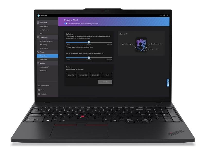Lenovo ThinkPad T16 Gen 3 21MN - 180°-Scharnierdesign - Intel Core Ultra 5 125U - Win 11 Pro - Intel Graphics - 16 GB RA