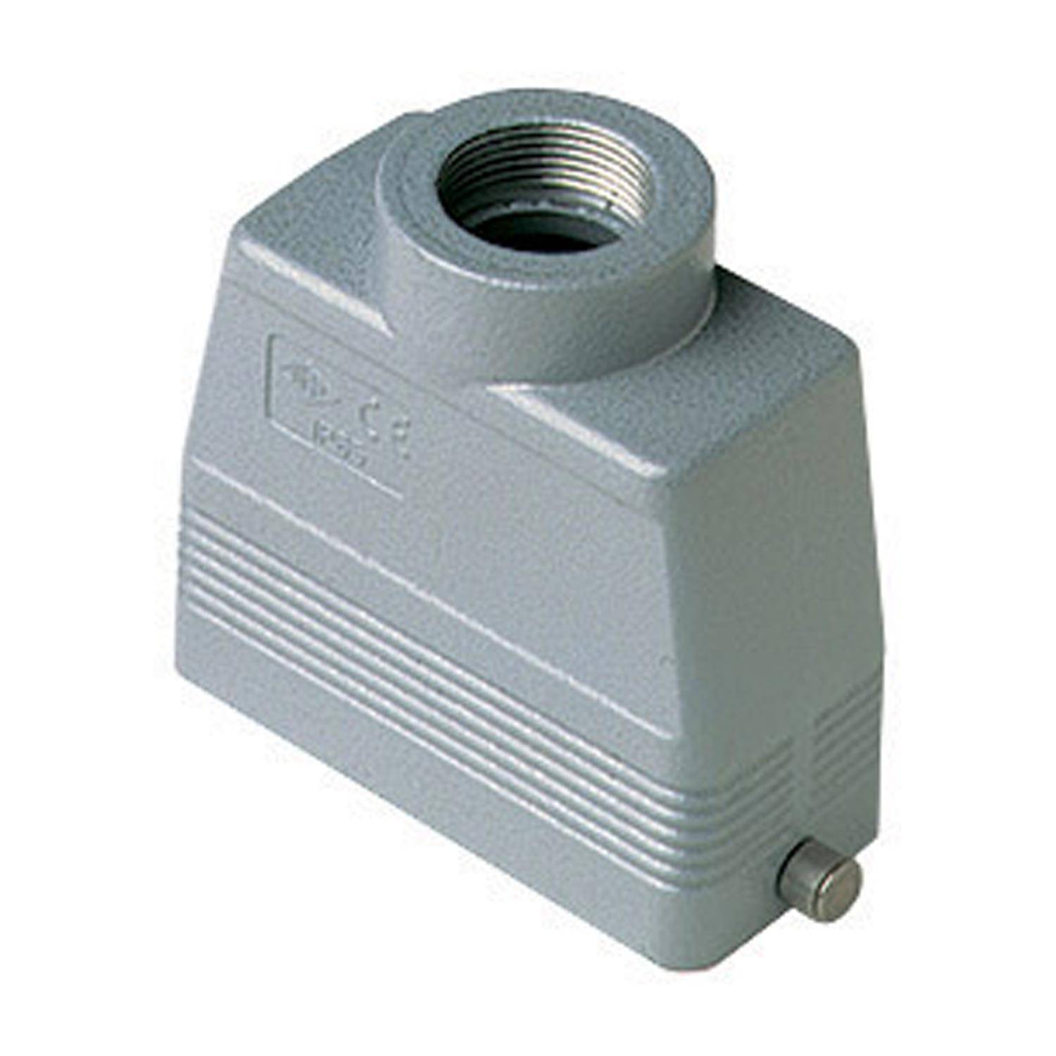 MHV 16 L32 I.L.M.E. Ilme MH-77.27 Tüllengehäuse niedrig, 1xM32 gerader Kabelabgang, für 1 Bügel (am Unterteil)