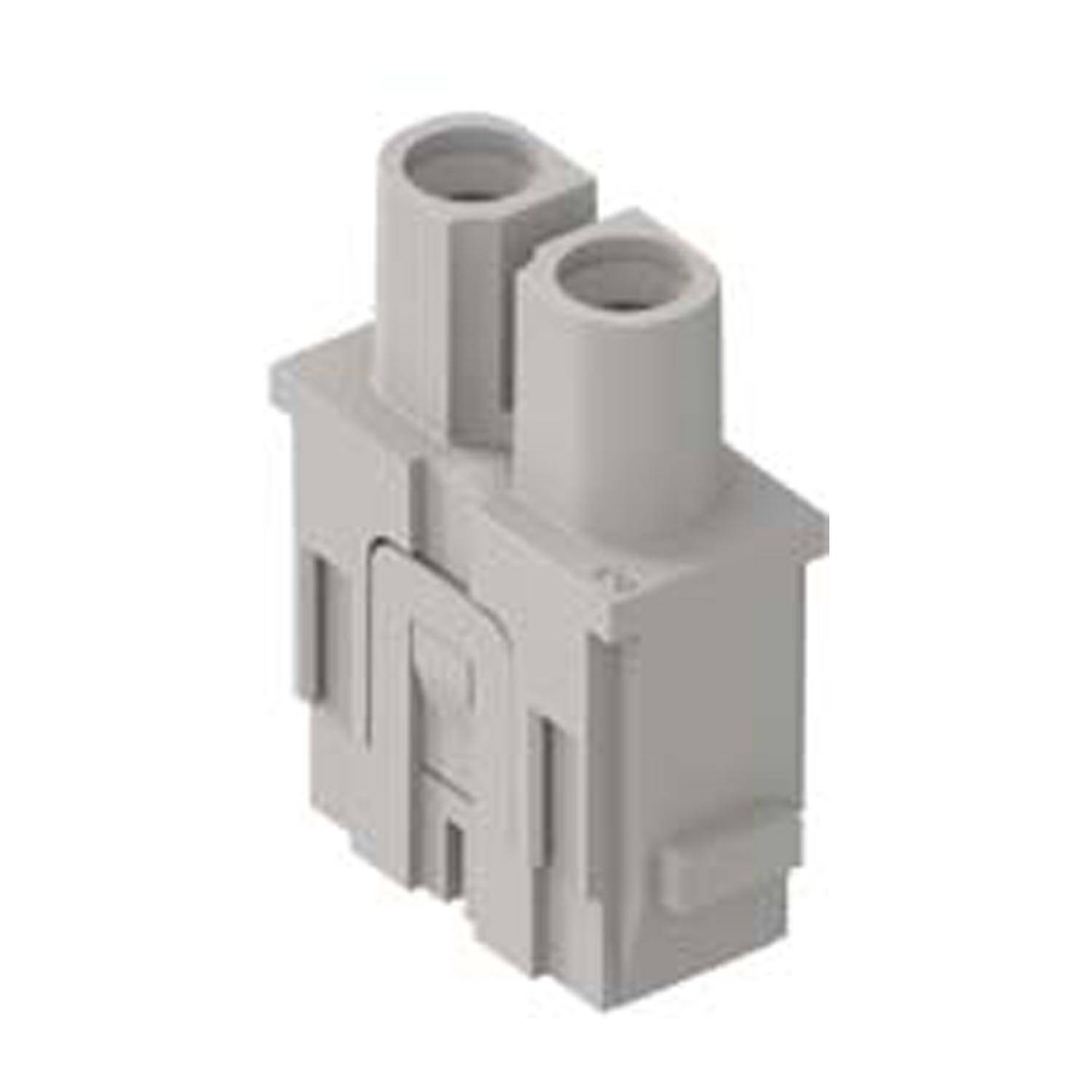 CX 02 4F I.L.M.E. Ilme CX-02 40 Ampere Modul Buchseneinsatz (F) Crimpanschluss, 2-polig 1000V, 40A - 10 Stück