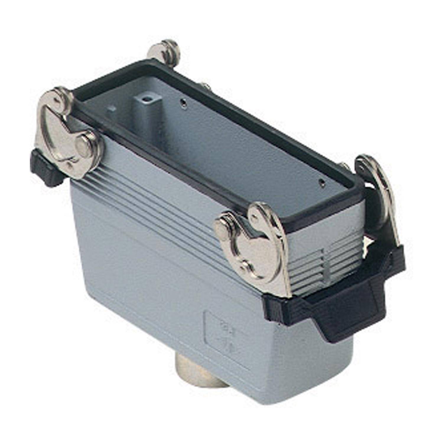 MHV 24 G32 I.L.M.E. Ilme MH-104.27 Kupplungsgehäuse niedrig, 1xM32 gerader Kabelabgang, mit 2 Querbügeln Verschraubung