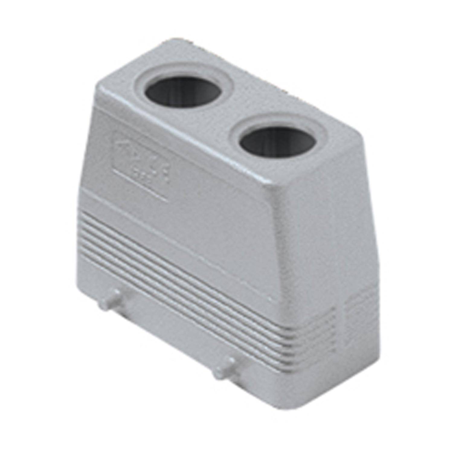 MFV 10.220 I.L.M.E. Ilme MF-57.27 Tüllengehäuse hoch, 2xM20 gerader Kabelabgang, für 2 Bügel (am Unterteil)