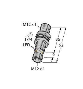 Turck Induktiver Sensor BI4U-MT12-VP6X-H1141