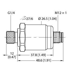 Turck Drucktransmitter PT0.2V1504#100040952